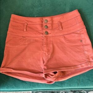 Refuge High Waist 3 button Shorts - size 2